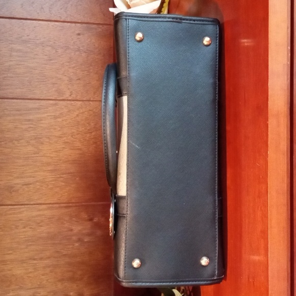 👜 Dasein Purse - large tote black and grey with silver - Picture 9 of 11